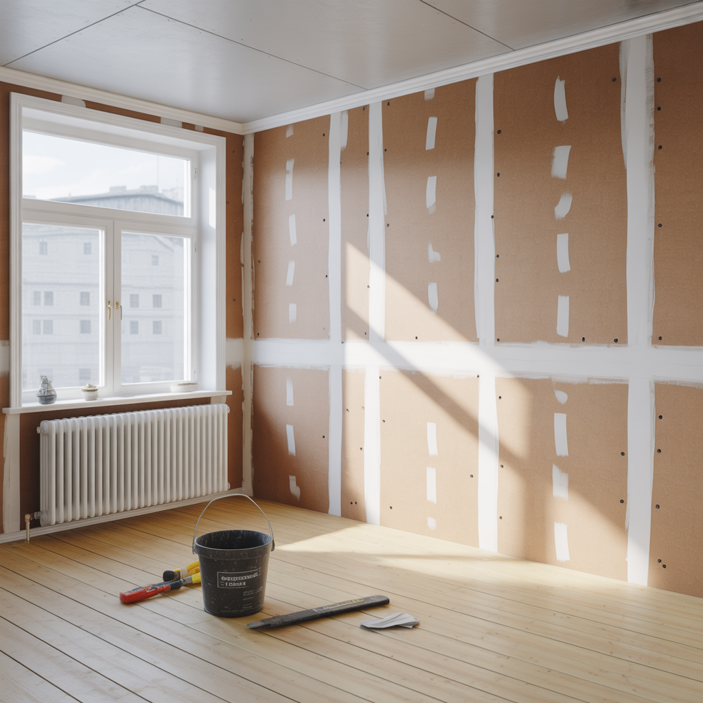 skruva och spackla gipsskivor guide till tata skarvar