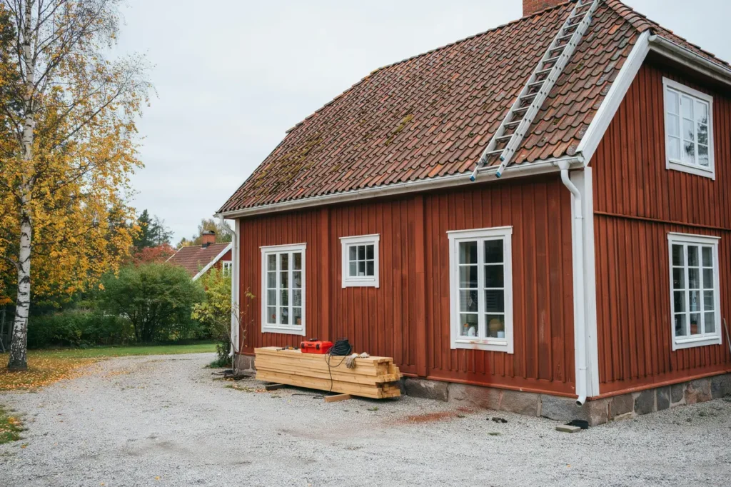 septembercheck f r huset 8 bygginsatser att g ra nu inf r h stens regn och kyla