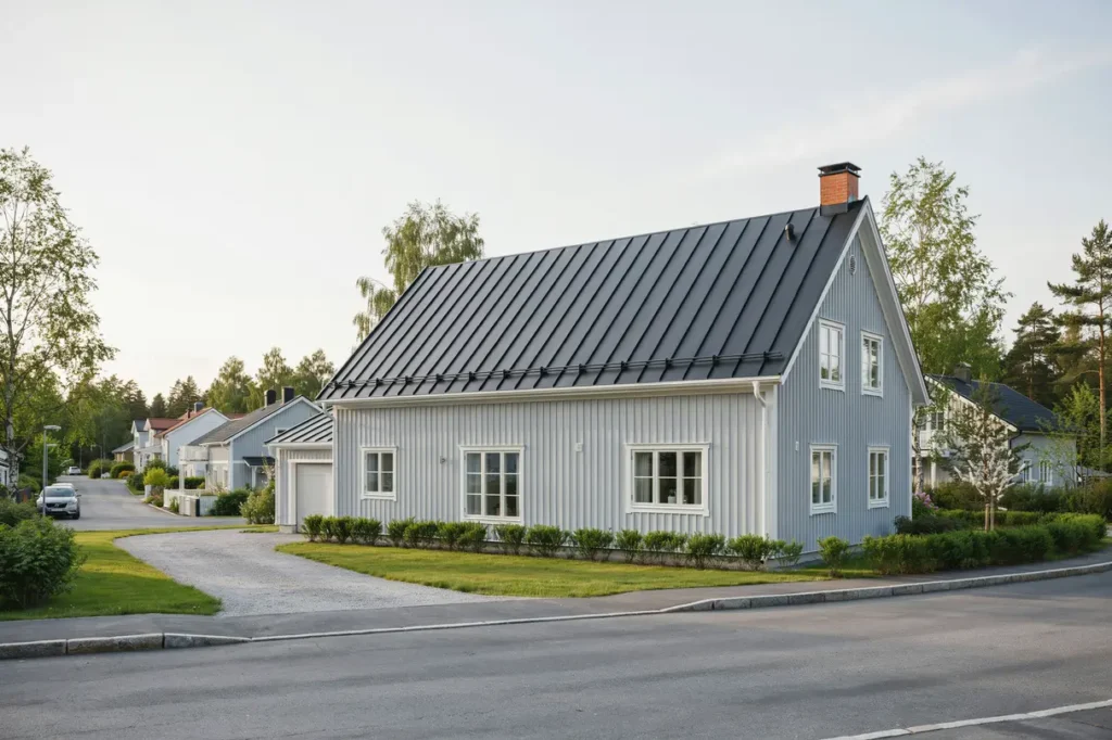 takoml ggning och montering av nya taks kerhetsdetaljer i v rsta