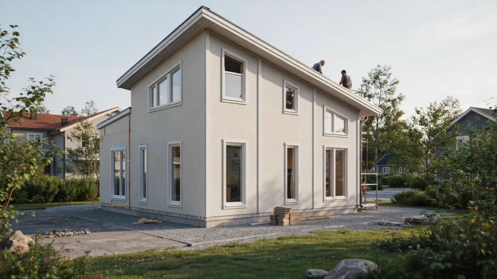 f nsterbyte av 7 f nster p hus i v rsta gr dinge